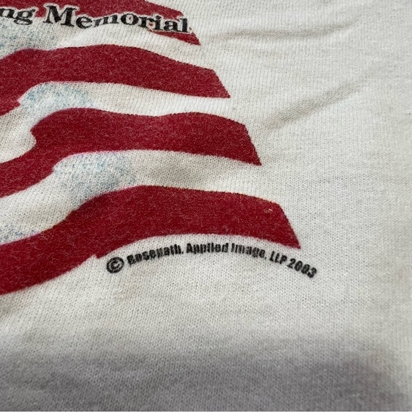 George Bush country 9/11 rolling memorial vintage tee shirts large men USA LOT 2 - Picture 5 of 7